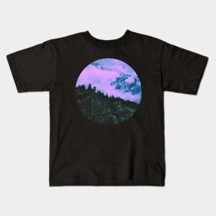 Candy Cliffs. Photograph Kids T-Shirt